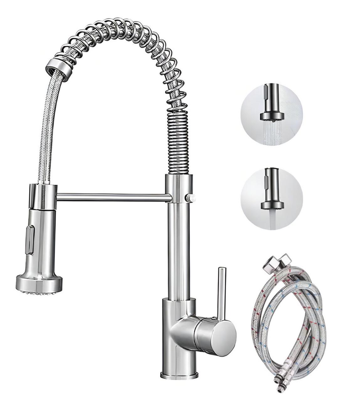 Torneiras Gourmet de Luxo com Bico Extensível monocomdo