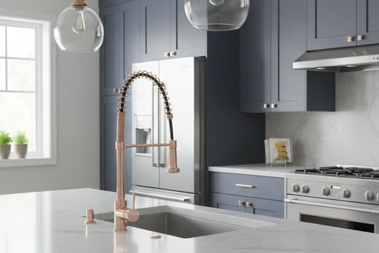 Torneiras Gourmet de Luxo com Bico Extensível monocomdo