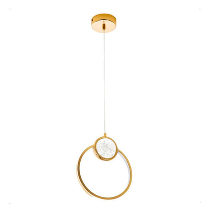 Pendente Dourado Vazado
