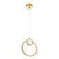 Pendente Dourado Vazado