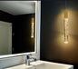 Conjutno de Pendente dourado de led