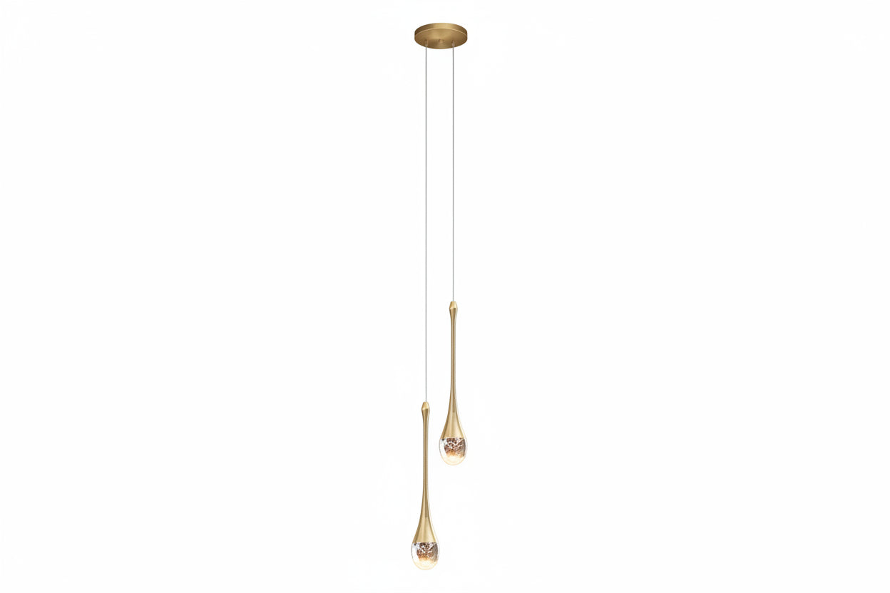 Conjunto de Pendente em Gota